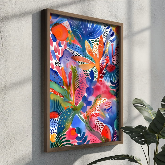 Wallity Cuadro Decorativo GE022-L Multicolor